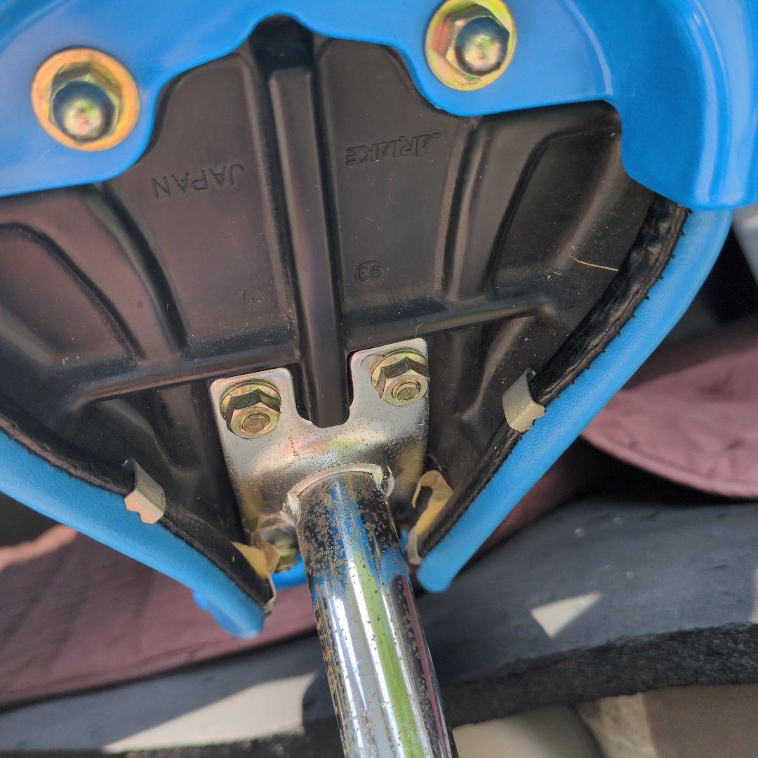 MIYATA　一輪車　青　フラミンゴ　ミヤタ　24インチ ブルーカラー　②