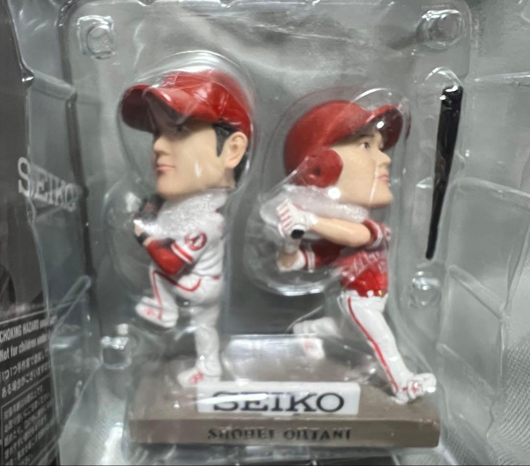 【SEIKO限定非売品】大谷翔平ロサンゼルスエンゼルス　二刀流ボブルヘッド