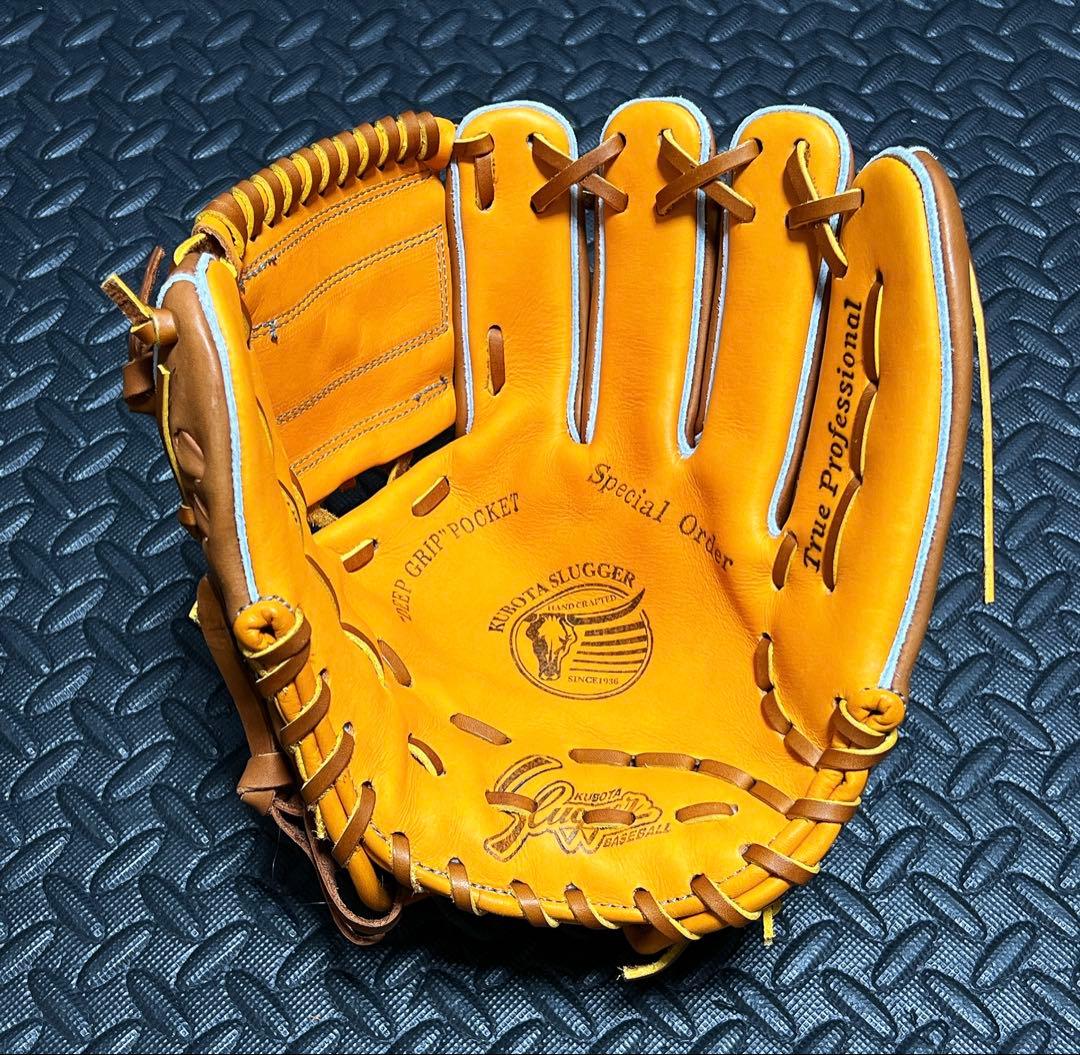 新品 久保田 スラッガー オーダー 軟式 内野手用 グローブ 鳥谷モデル T1