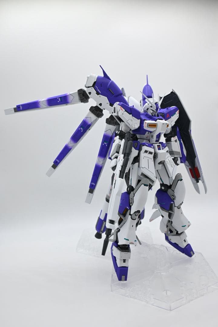 RG Hi-νガンダム ハイパーメガバズーカランチャー 塗装品
