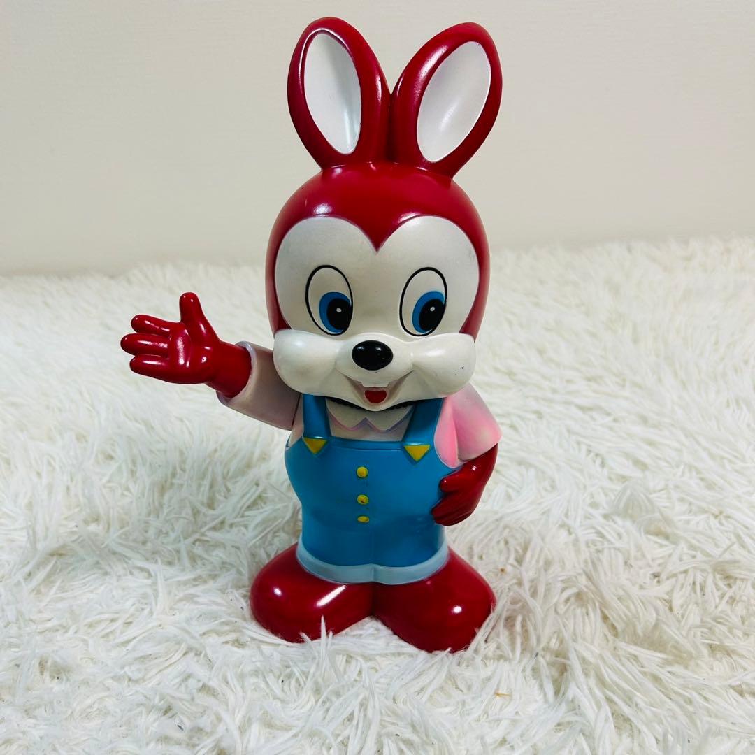 美品！エスエス製薬　ピョンちゃんキャラクター ソフビ　フィギュアノベルティ