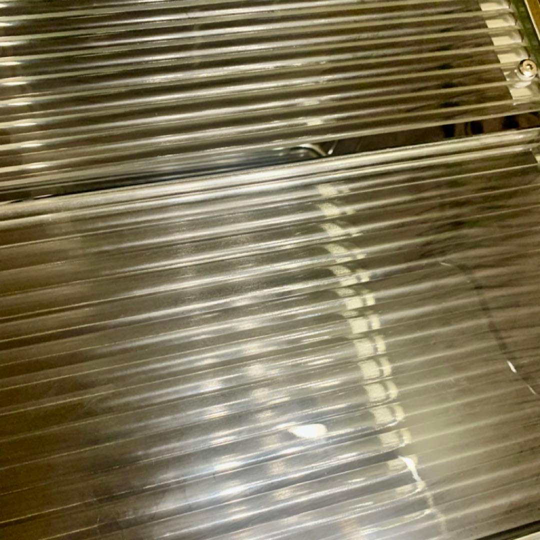 ワゴン ガラス クリア ミッドセンチュリー 韓国 Y2Kモダン