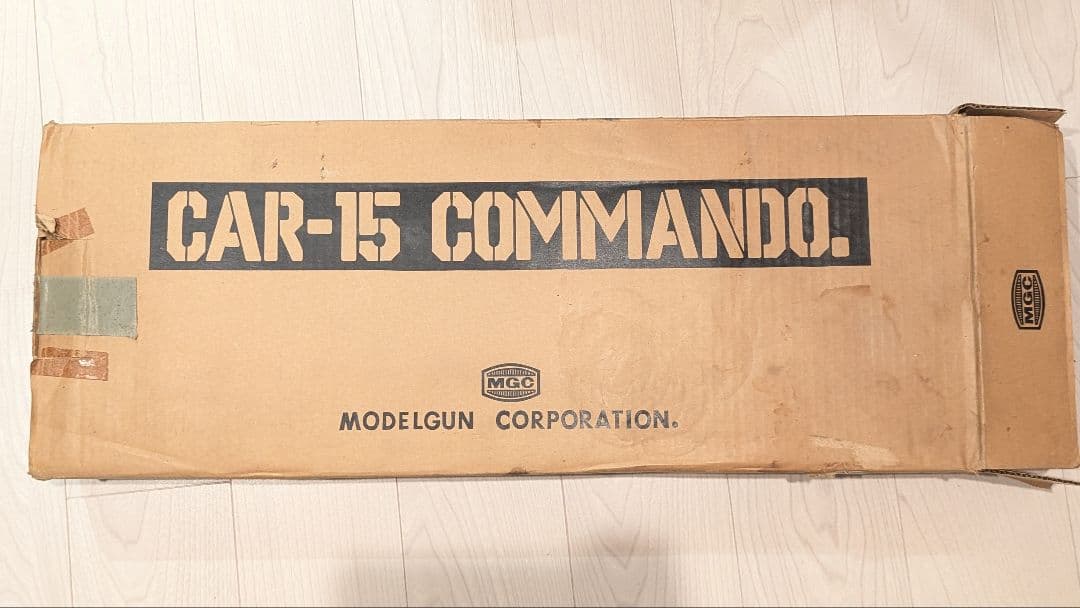CAR-15 COMMANDO モデルガン　MGC