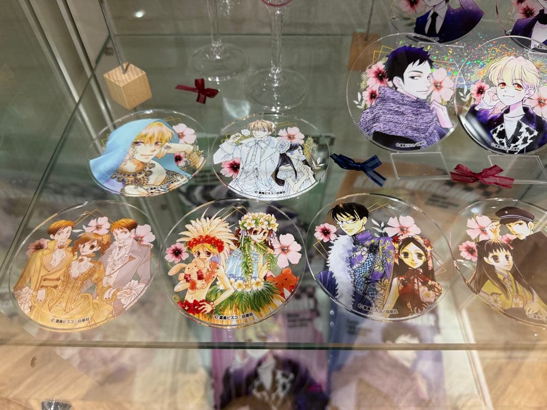 桜蘭高校ホスト部 コラボカフェ アクリルコースター コンプセット
