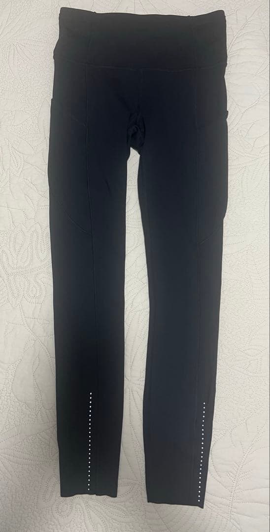 美品　Lululemon ランニング　ブラック　レギンス