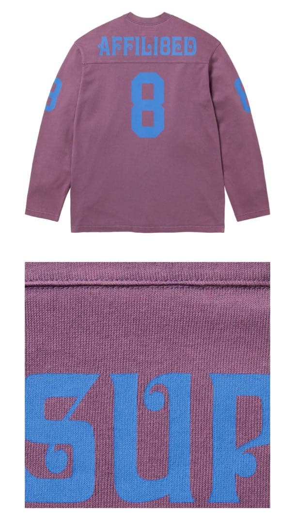 シャツ Supreme Affiliated L/S Football Top XL