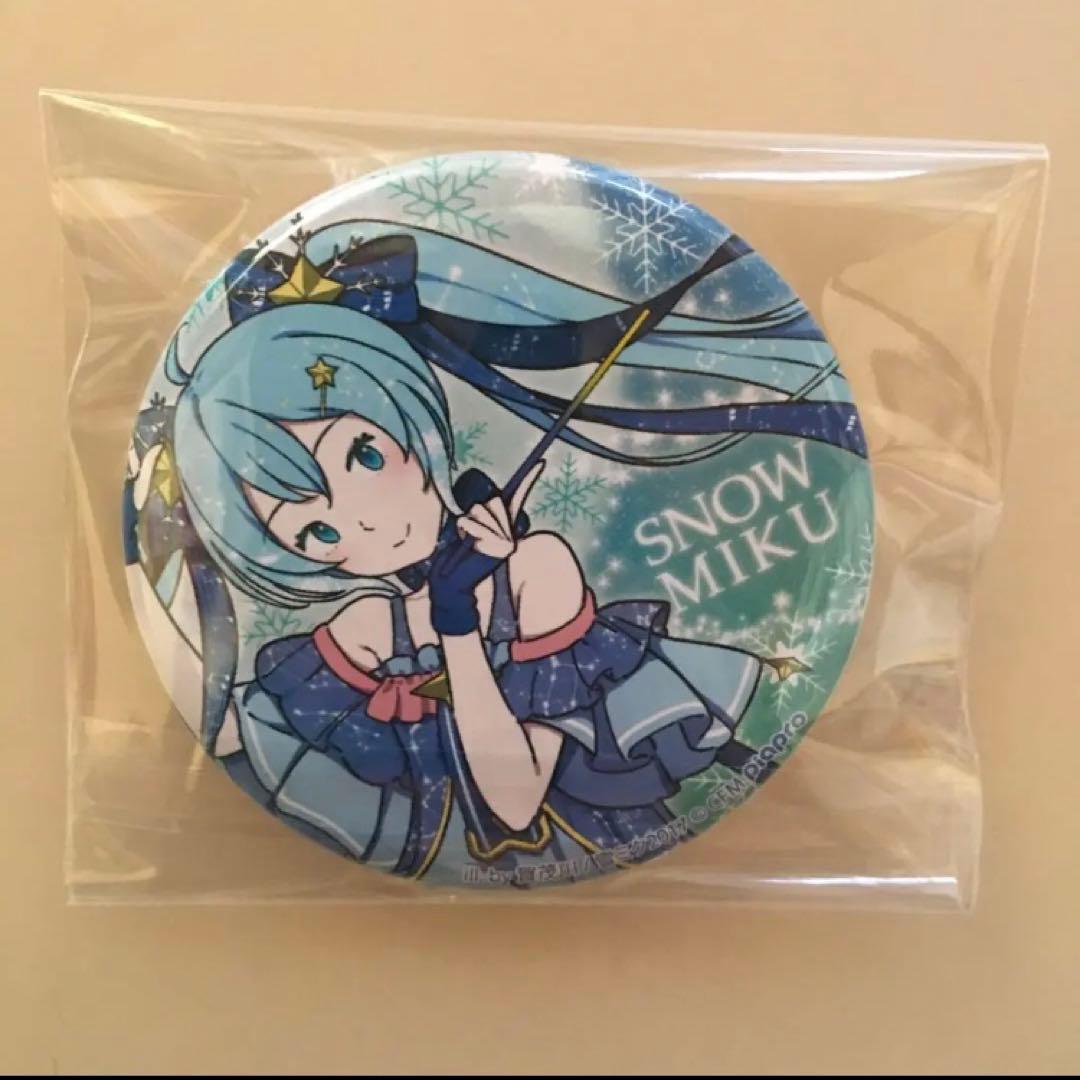 雪ミク 2017 缶バッジ 賀茂川 MIKU VOCALOID
