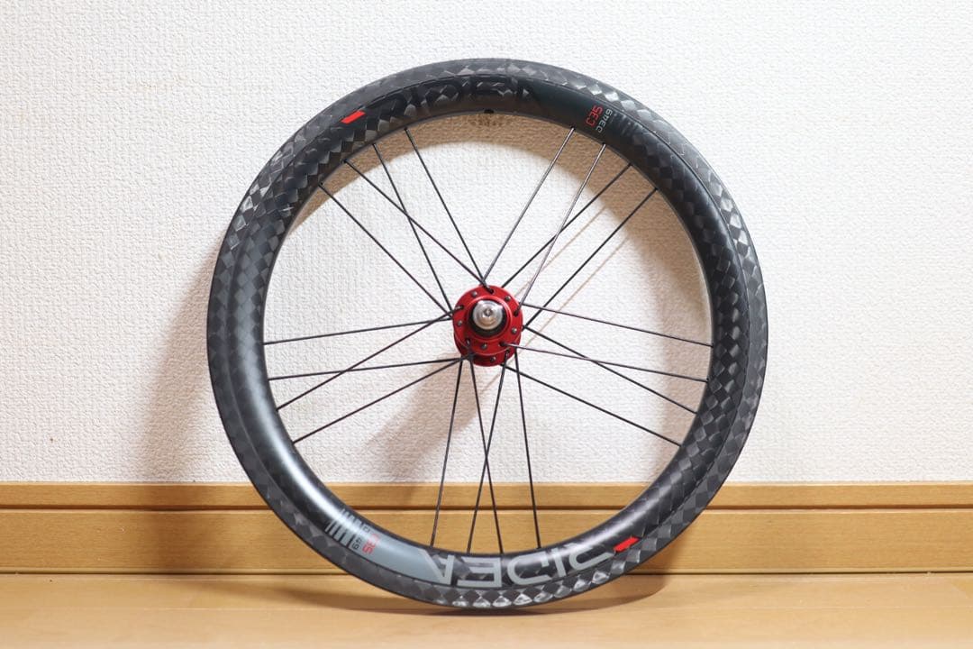 BROMPTON ブロンプトン RIDEA カーボン ホイール ブルーラグ