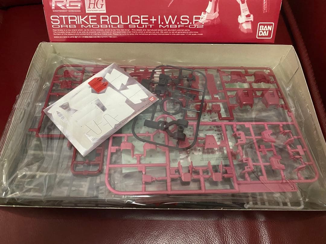 2点セット　RG RX-78-3 G-3、ルージュ + I.W.S.P.