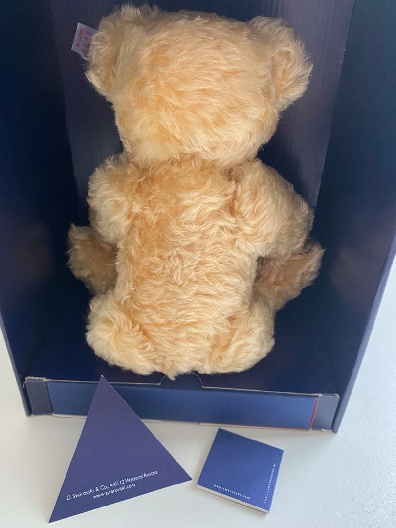 激レア 希少 Swarovski クリスマスオーナメント 2004 テディーベア
