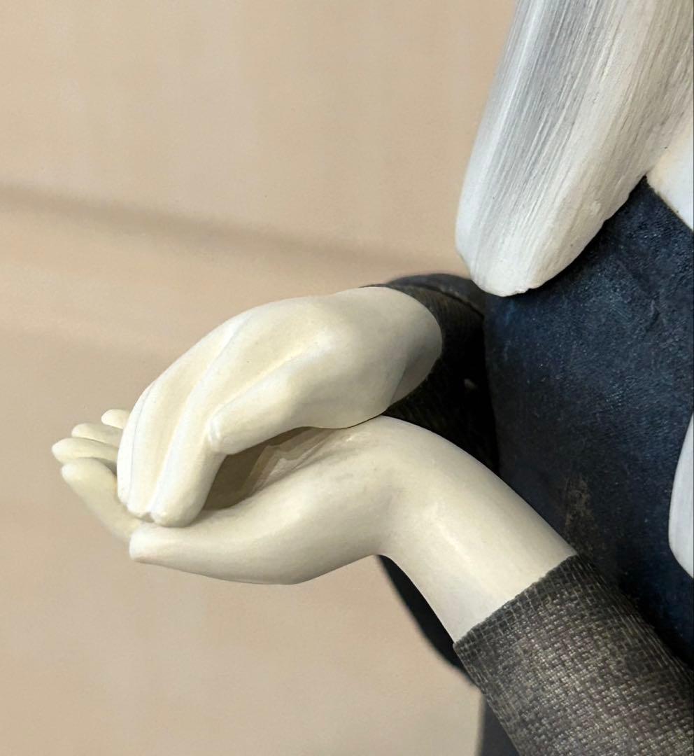 岩瀬なほみ　木彫布貼人形　蛍