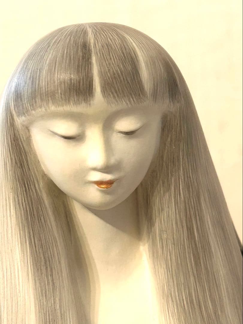 岩瀬なほみ　木彫布貼人形　蛍