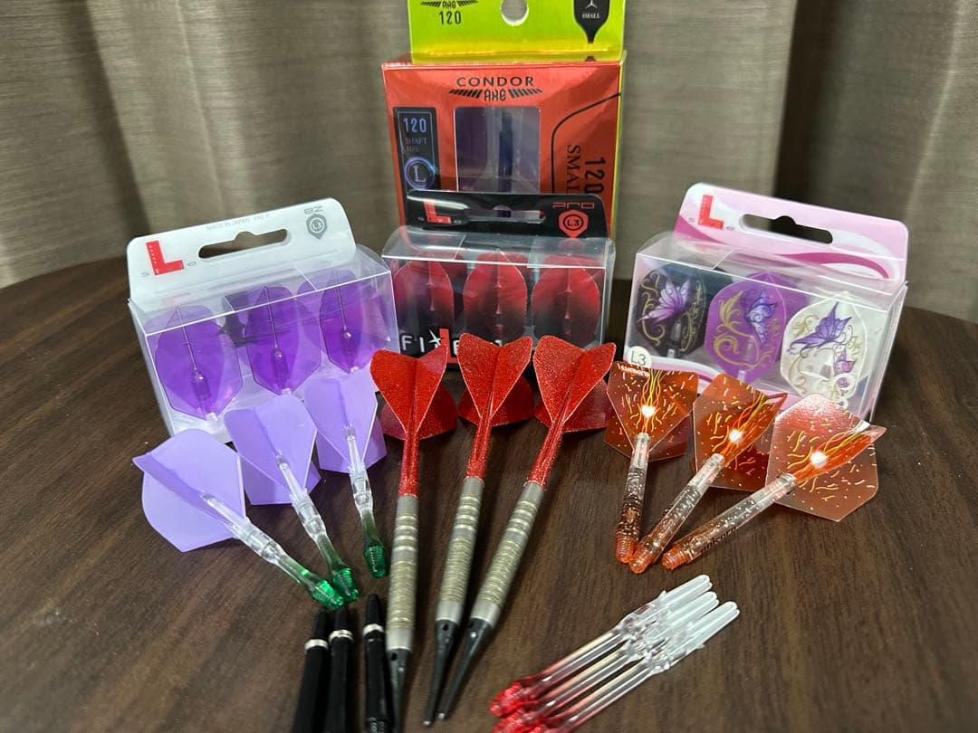 ダーツセット　様々なシャフト、フライトを試したい方に！