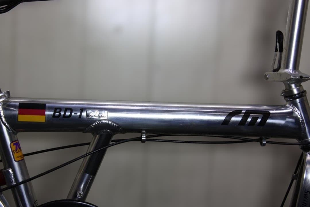 R&M / ライズアンドミューラー BD-1 18型 アルミ 9速 折り畳み