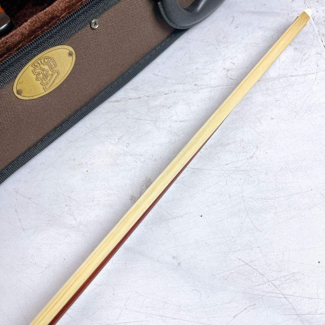 【美品】STENTOR バイオリン 弦楽器 弓 ステンター　4/4 バイオリン