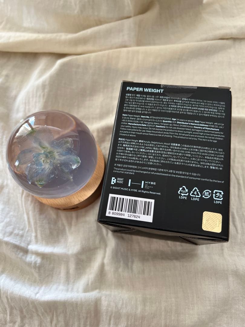 アイドル BTS Jimin MUSE Paper Weight