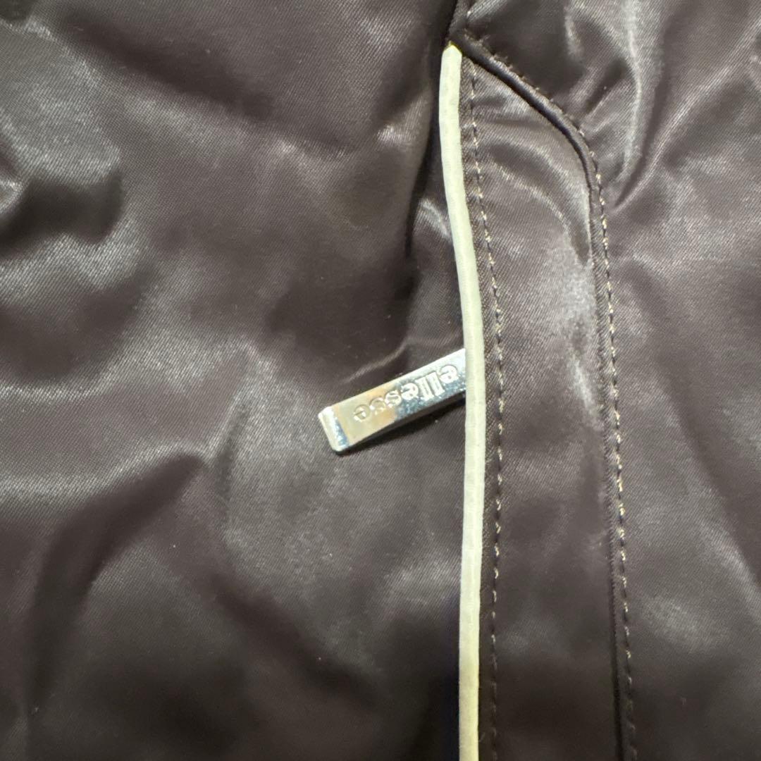 美品 ellesse スキー スノボー 上下セット Sサイズ ブラウン×白系