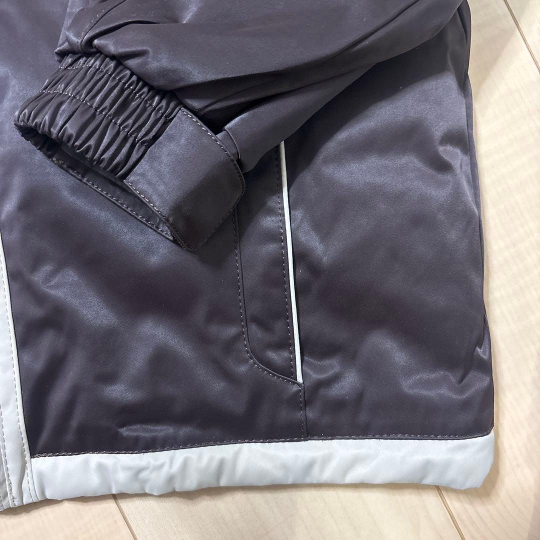 美品 ellesse スキー スノボー 上下セット Sサイズ ブラウン×白系