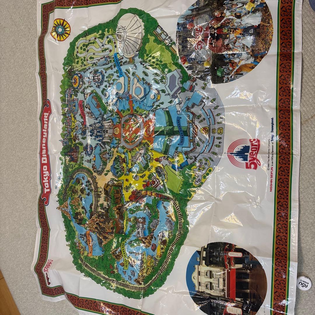 東京ディズニーランド 収納ボックス　ピクニックセット　5周年　レア