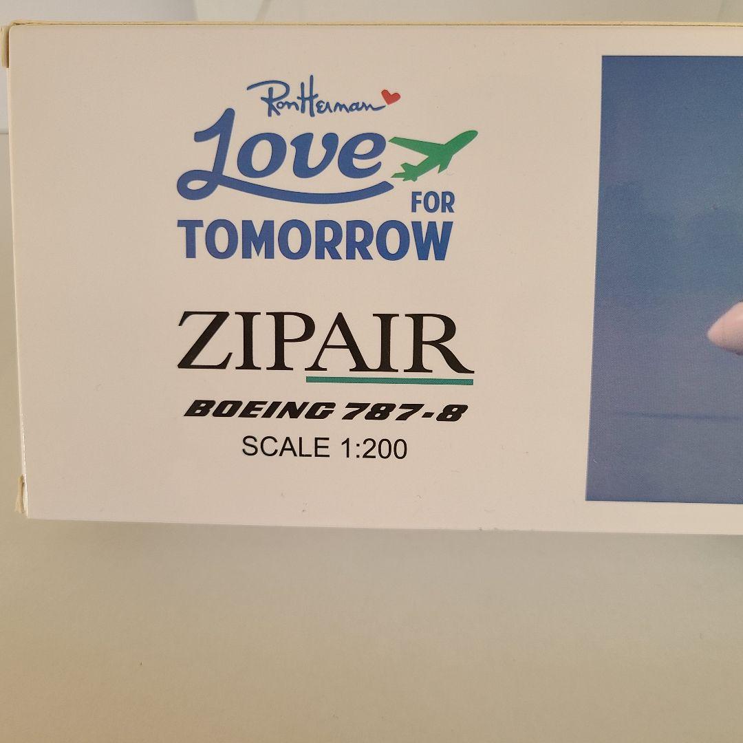 ZIPAIR Boeing 787-8 モデル 1:200