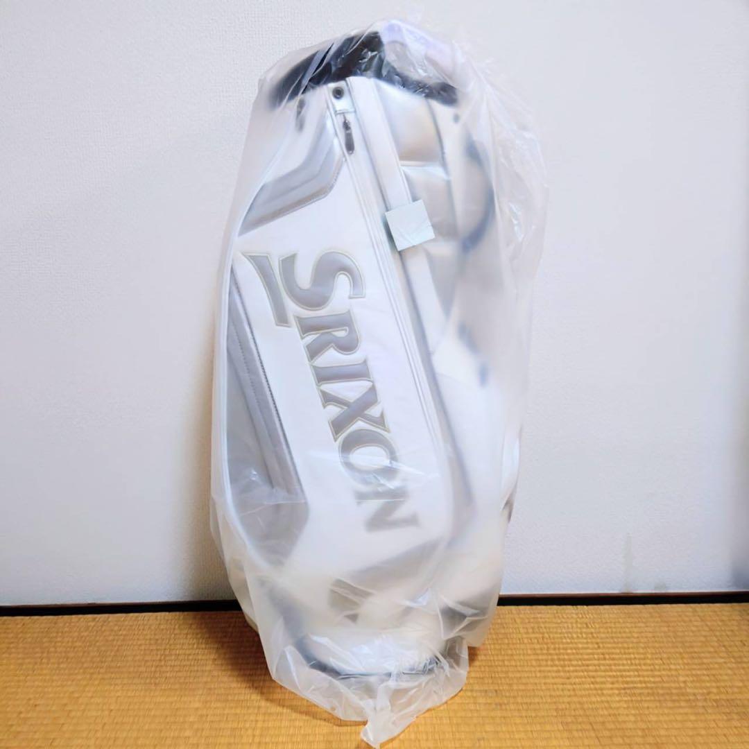Srixon キャディバッグ ホワイト/シルバー