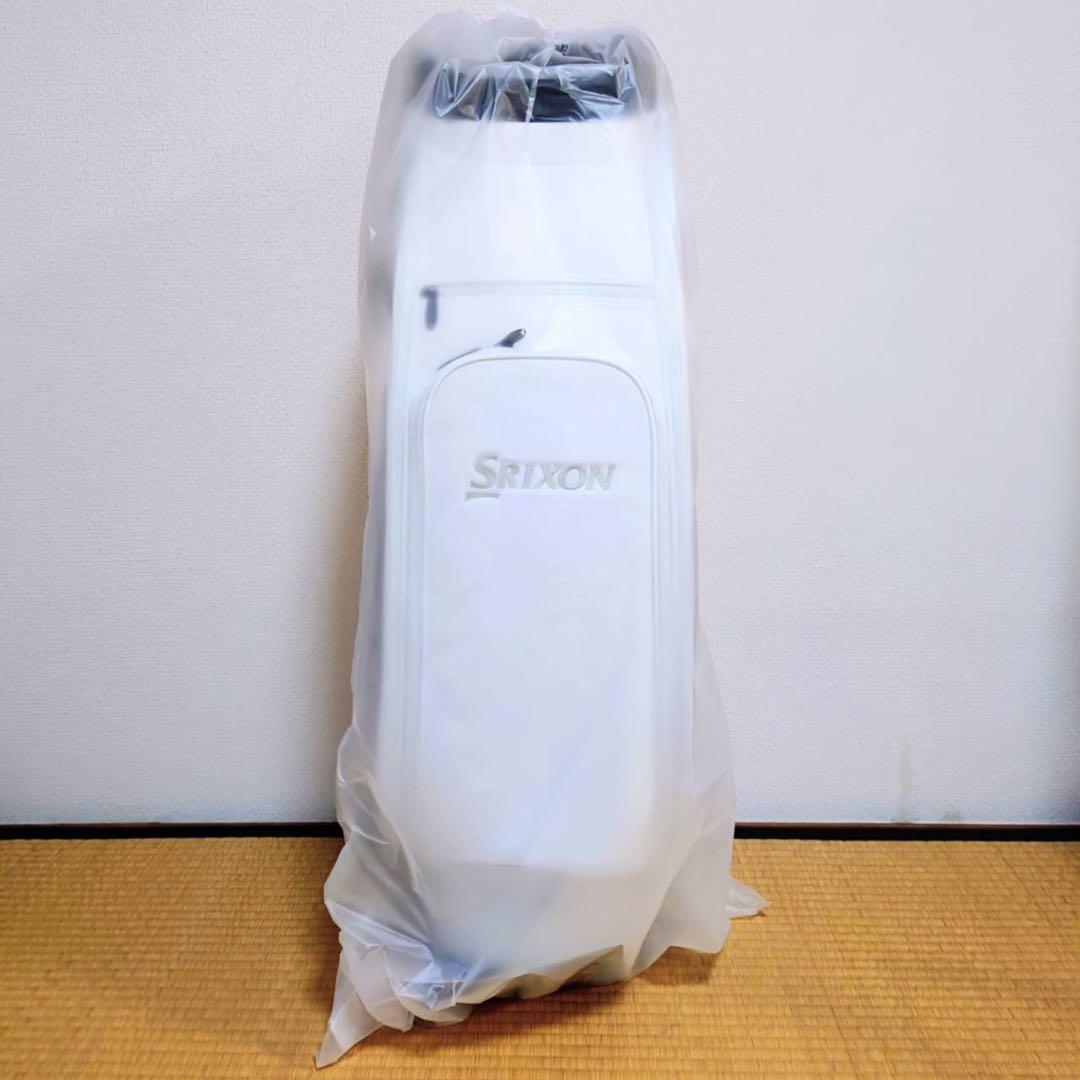 Srixon キャディバッグ ホワイト/シルバー