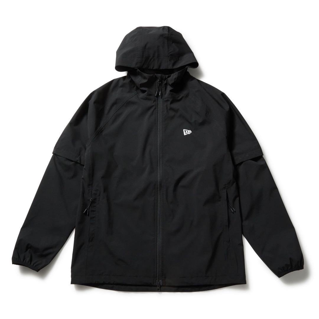 NEW ERA ニューエラゴルフ レインウェア アウトラインロゴ セットアップL