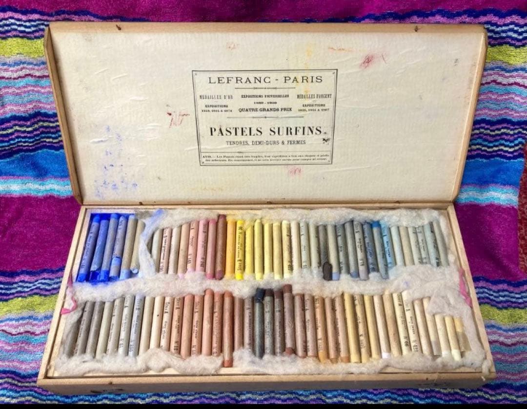 ✨LEFRANC-Pastels Surfinsシリーズ160色vintage‼️