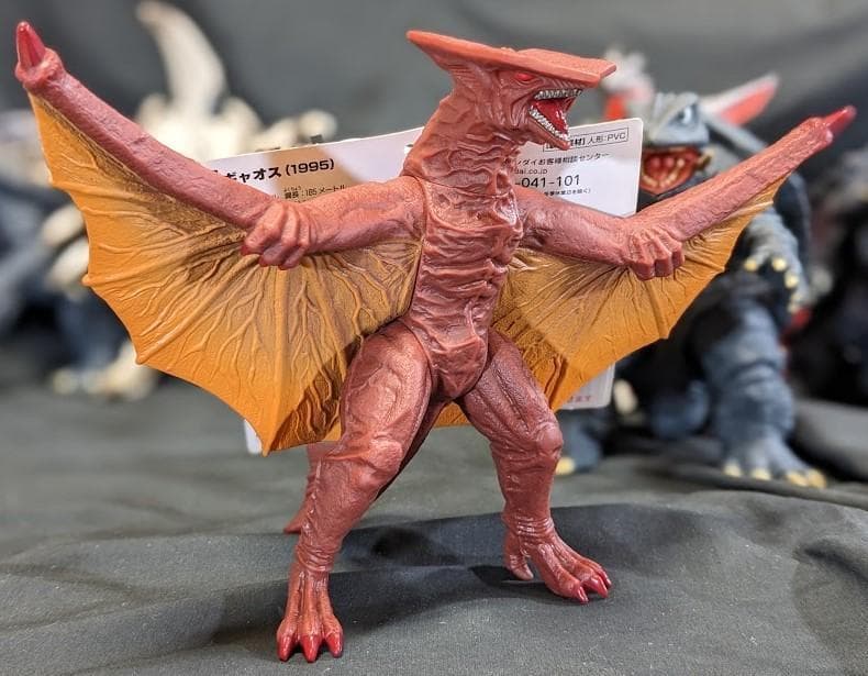 平成ガメラ＆登場怪獣（バンダイ）タグ付ムービーモンスター コンプリート７体セット