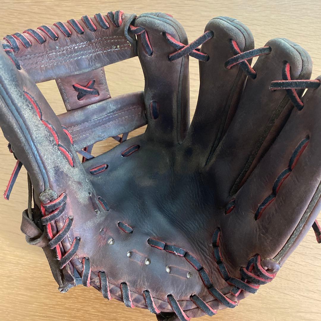 Mizunoproブラウン硬式グローブ