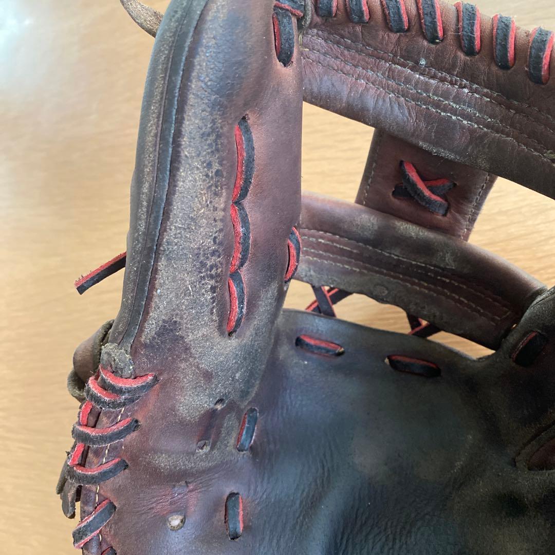Mizunoproブラウン硬式グローブ