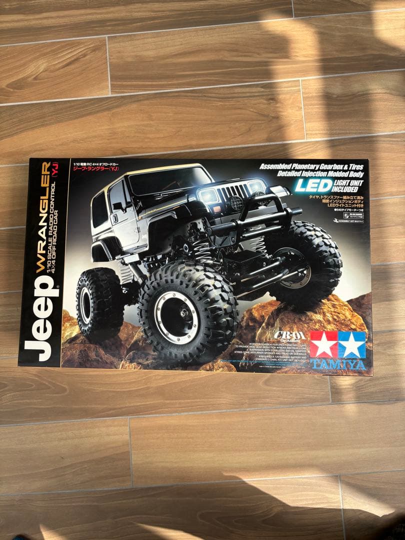 田宮 Jeep ジープラングラー 1/10 RCカー