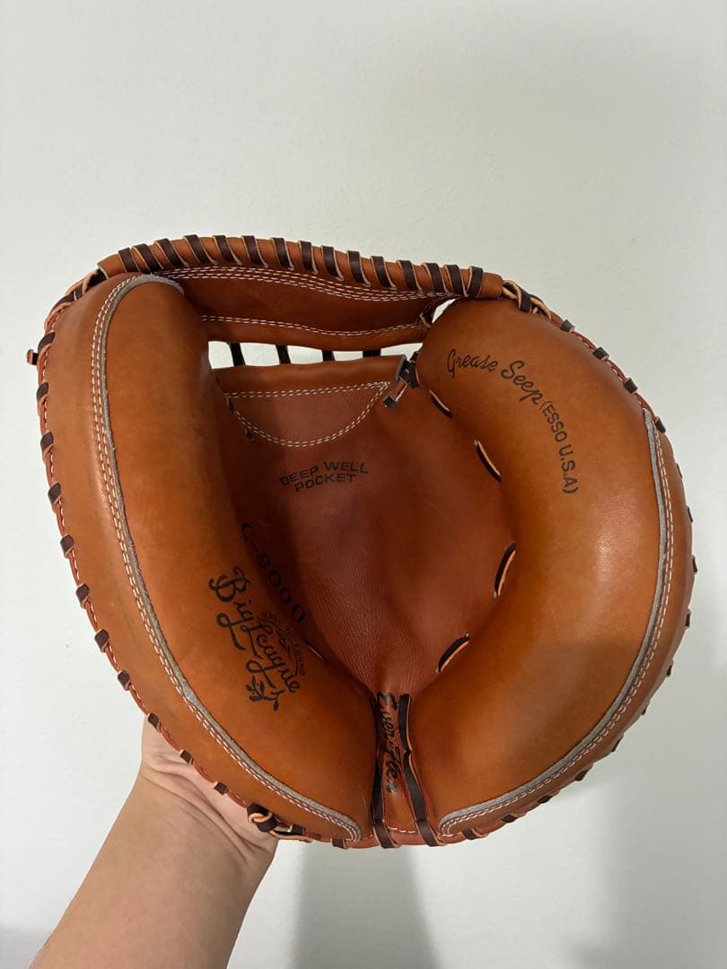 Isono 硬式　キャッチャーミット　レア