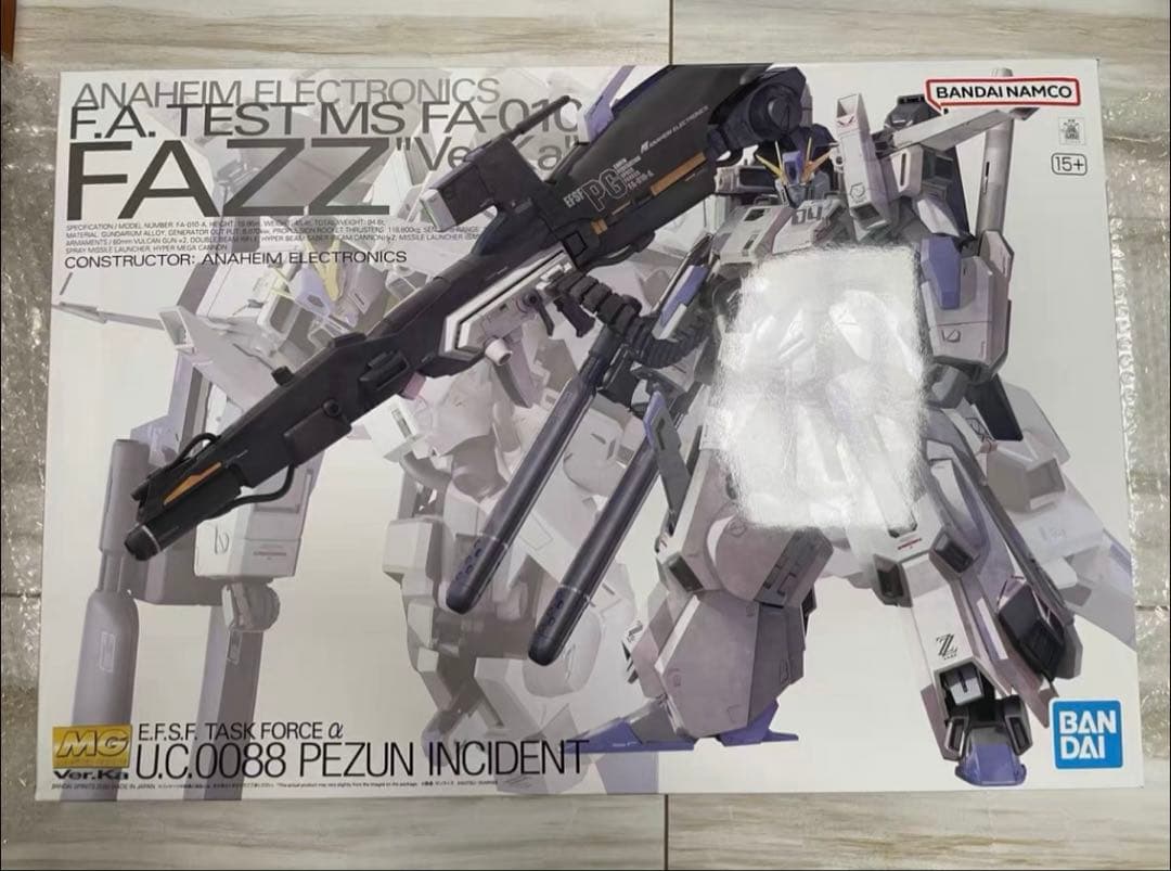 MG 機動戦士ガンダムセンチネル FAZZ Ver.Ka 1/100スケール