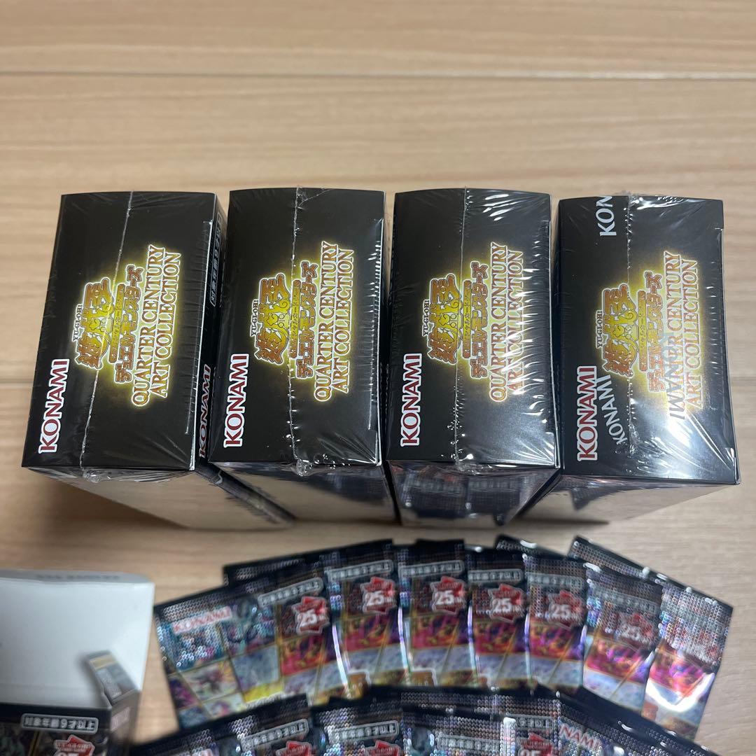 遊戯王 QUARTER CENTURY ART COLLECTION 5BOX