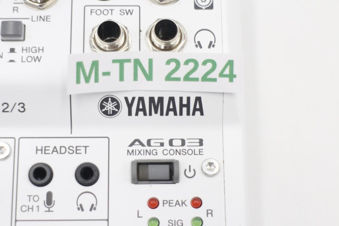 [M-TN 2224]ヤマハ AG03 ミキシングコンソールミキサー オーディオ