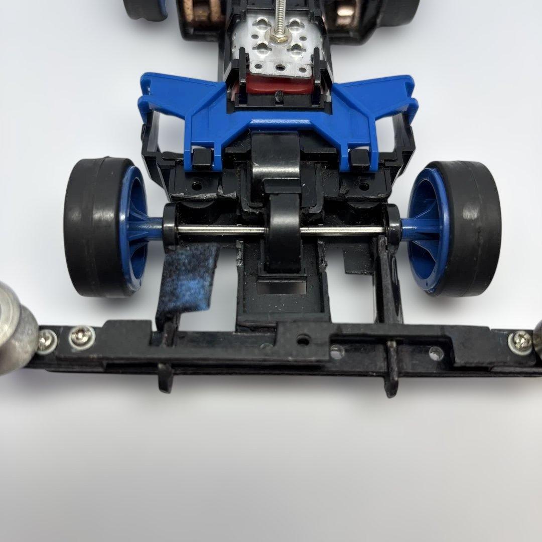 即購入可 ミニ四駆 MSシャーシ 井桁 フラットマシン 改造完成済 ベルダーガ