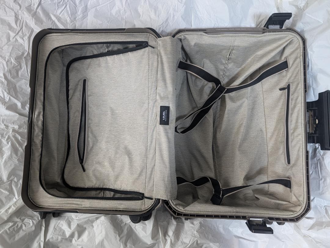 LOJEL VOJA 機内持ち込みスーツケース Sサイズ(37L) グレー