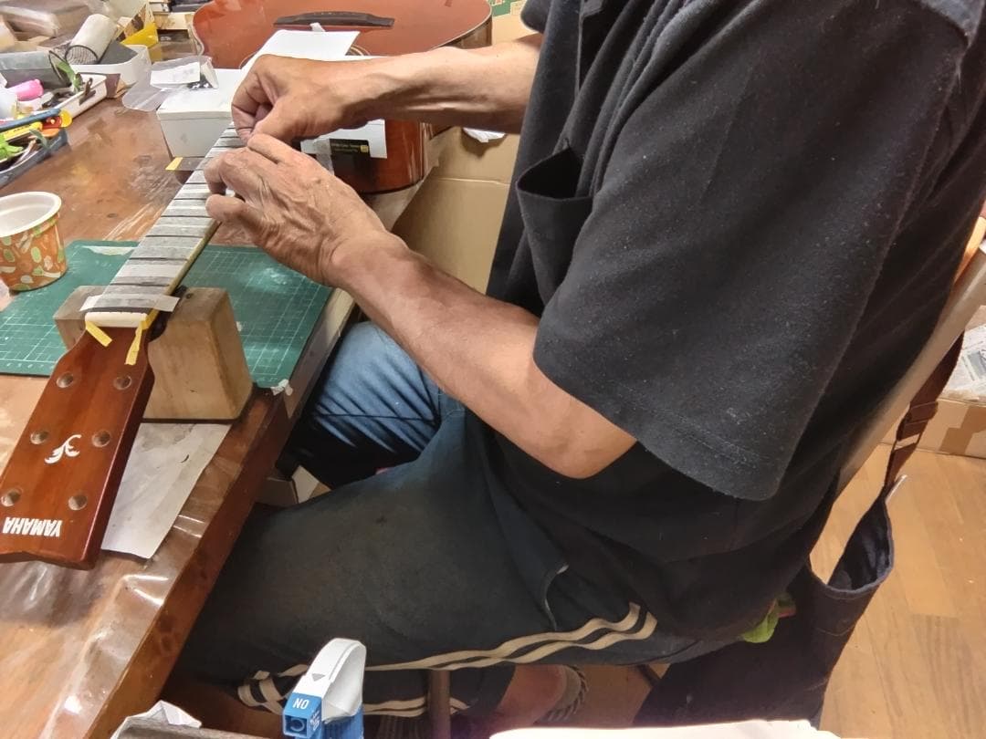 ❤️弦高調整済！YAMAHA ヤマハ F-600 (*゜▽゜)ノ木のピックガード