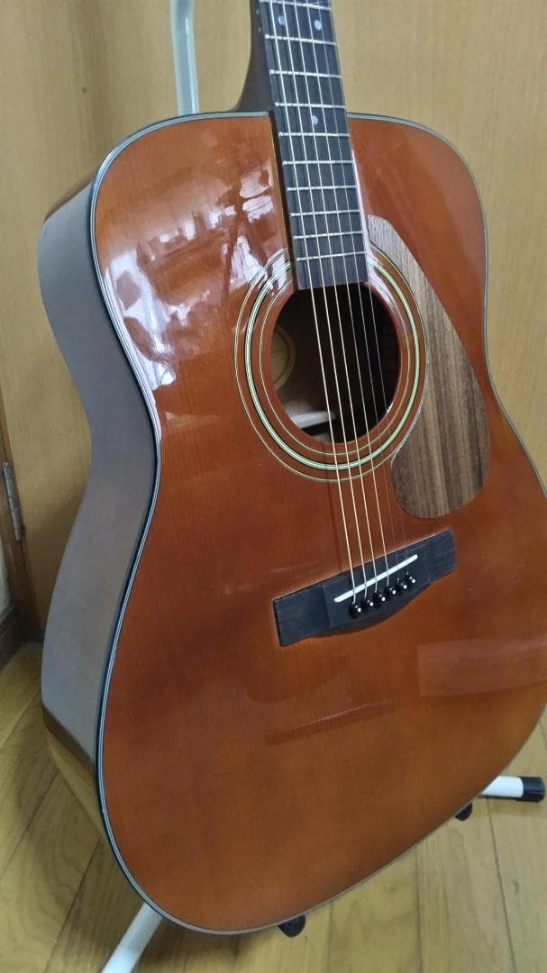 ❤️弦高調整済！YAMAHA ヤマハ F-600 (*゜▽゜)ノ木のピックガード