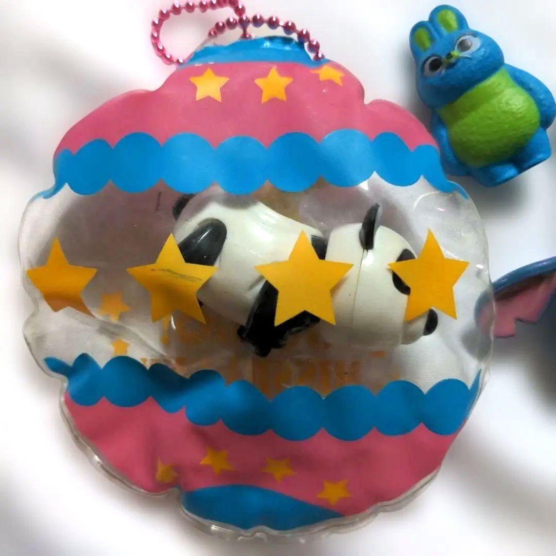 激レア　ミスバニーバルーンキーホルダー　スティッチゆらゆら　+1