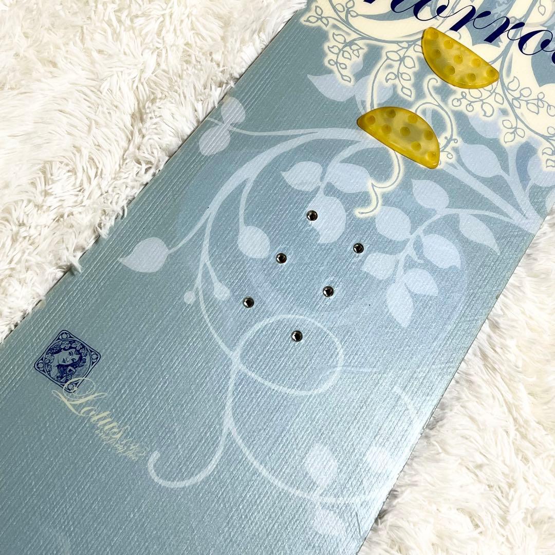 【美品】 Lotus ロータス 145 スノーボード　レディース morrow