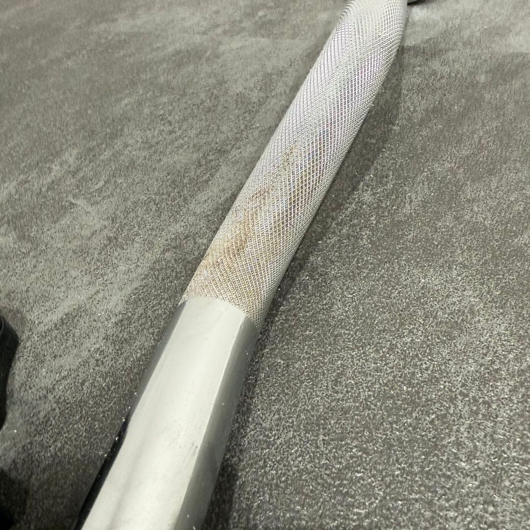 アイロテック　オリンピックバーベル　ショートタイプ　wバー　EZバー