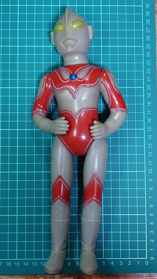 帰ってきたウルトラマン ソフビ ブルマァク 刻印あり（約29cm）