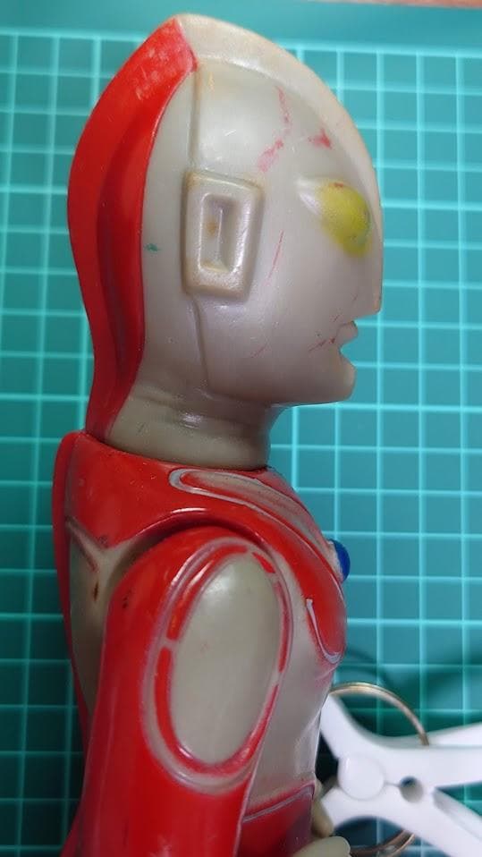 帰ってきたウルトラマン ソフビ ブルマァク 刻印あり（約29cm）