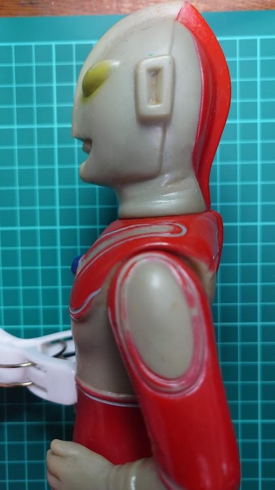 帰ってきたウルトラマン ソフビ ブルマァク 刻印あり（約29cm）