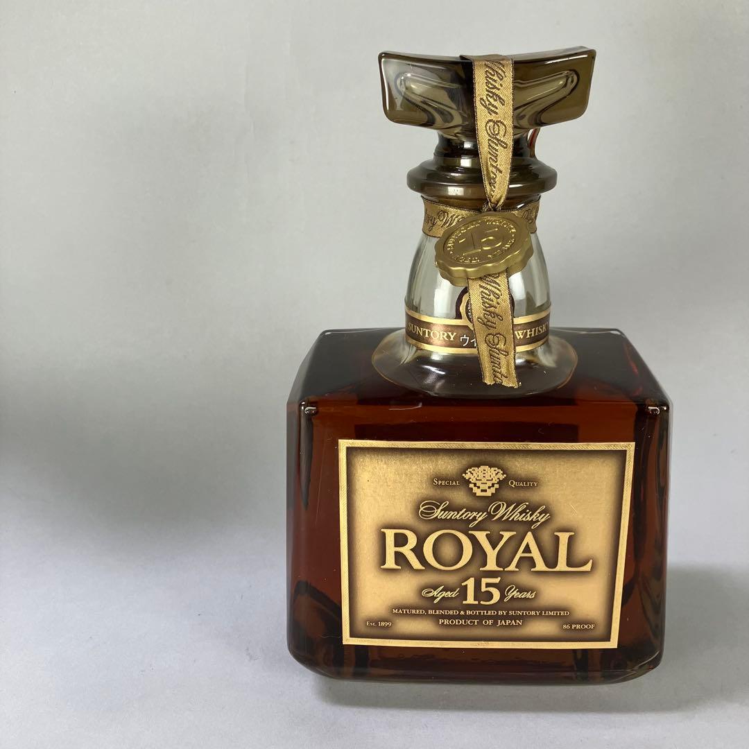 サントリー ローヤル １５年 ゴールドラベル ギフト限定品