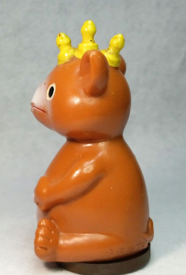 マルサン 快獣ブースカ 丸美屋 あじかつを ノベルティ版 ゼンマイ 怪獣 ソフビ