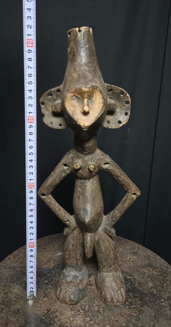 T*o様 ムボレ族？クエレ族？クウェレ族？アフリカ彫像木彫り像オブジェ　ガボン？