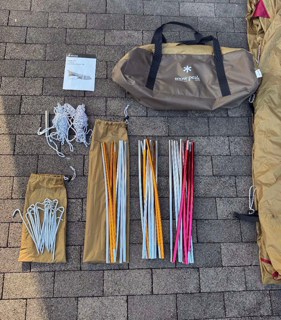 値下げ　美品　 peak エントリーパックtt